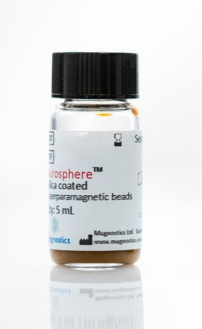 Aurosphere 200 silica, Superparamagnetic beads