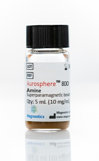 Aurosphere 800 amine, Superparamagnetic beads