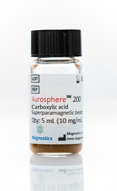 Aurosphere 200 carboxylic acid, Superparamagnetic beads
